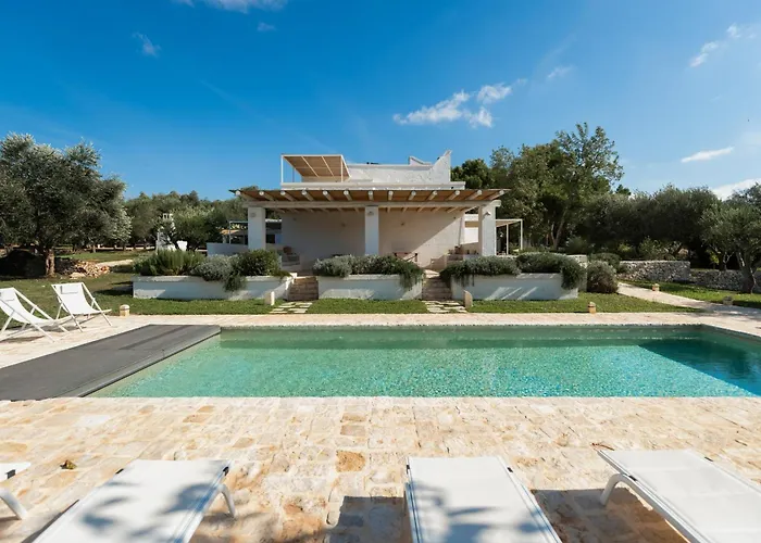 别墅 Masseria Borgopietra 奥斯图尼